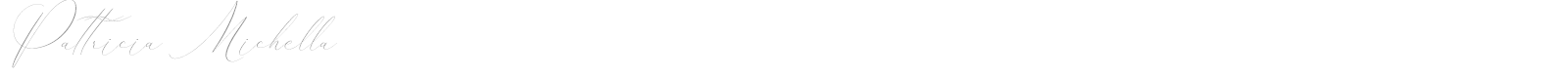 Pattricia Michella font preview